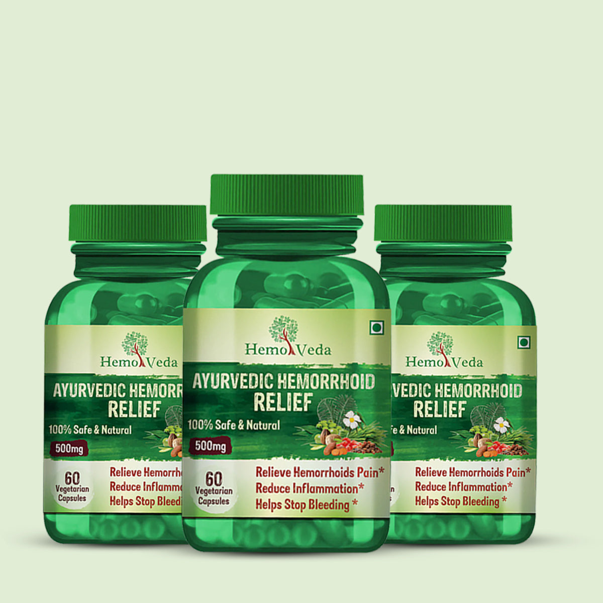 Hemoveda : Herbal Ayurvedic Hemorrhoids Relief Formula