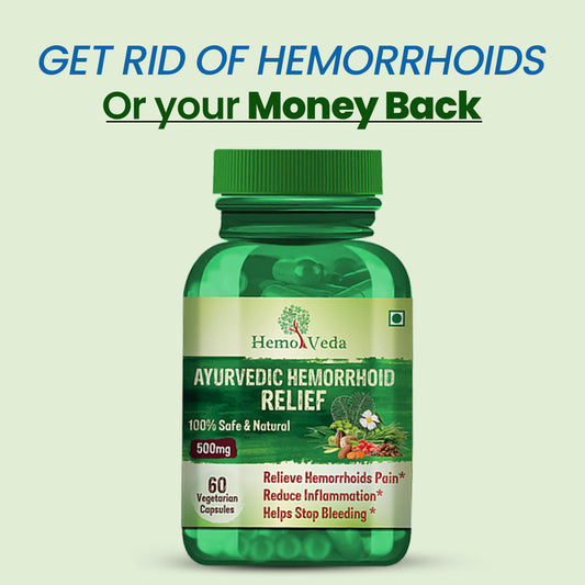 Hemoveda : Herbal Ayurvedic Hemorrhoids Relief Formula